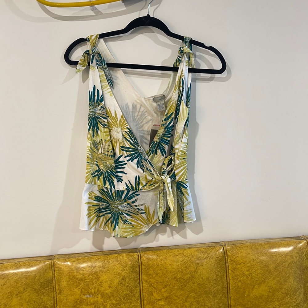 Anthropologie Tie Top